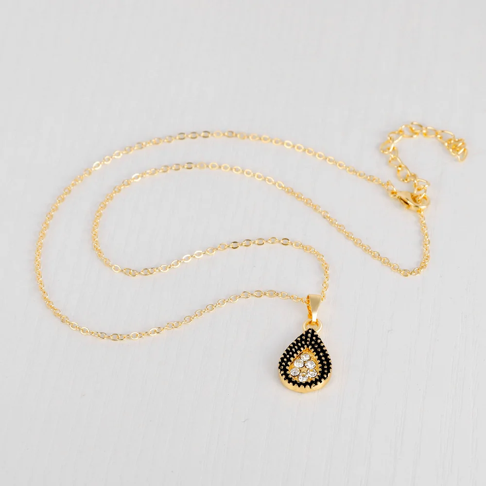 Нильсен Изысканный сплава капли воды Кристалл серьги четыре комплекта модные