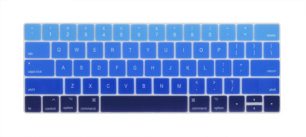 Чехол с английской клавиатурой США для 2016 2018 Macbook Pro 13 15 дюймов сенсорной панелью