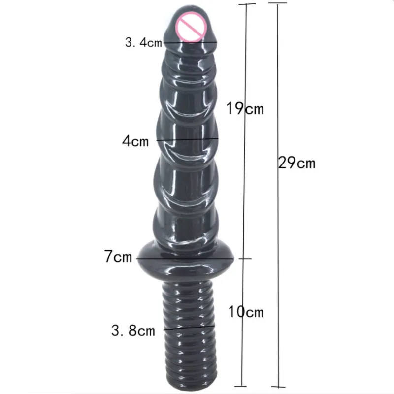 Фаллоимитатор Искусственный Пенис с винтовой ручкой интимные игрушки для женщин