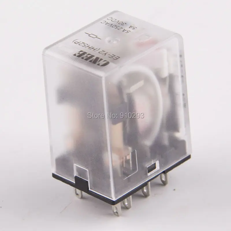HH52P Мощность реле катушки 220VAC 8 pin генератор общего назначения напряжения