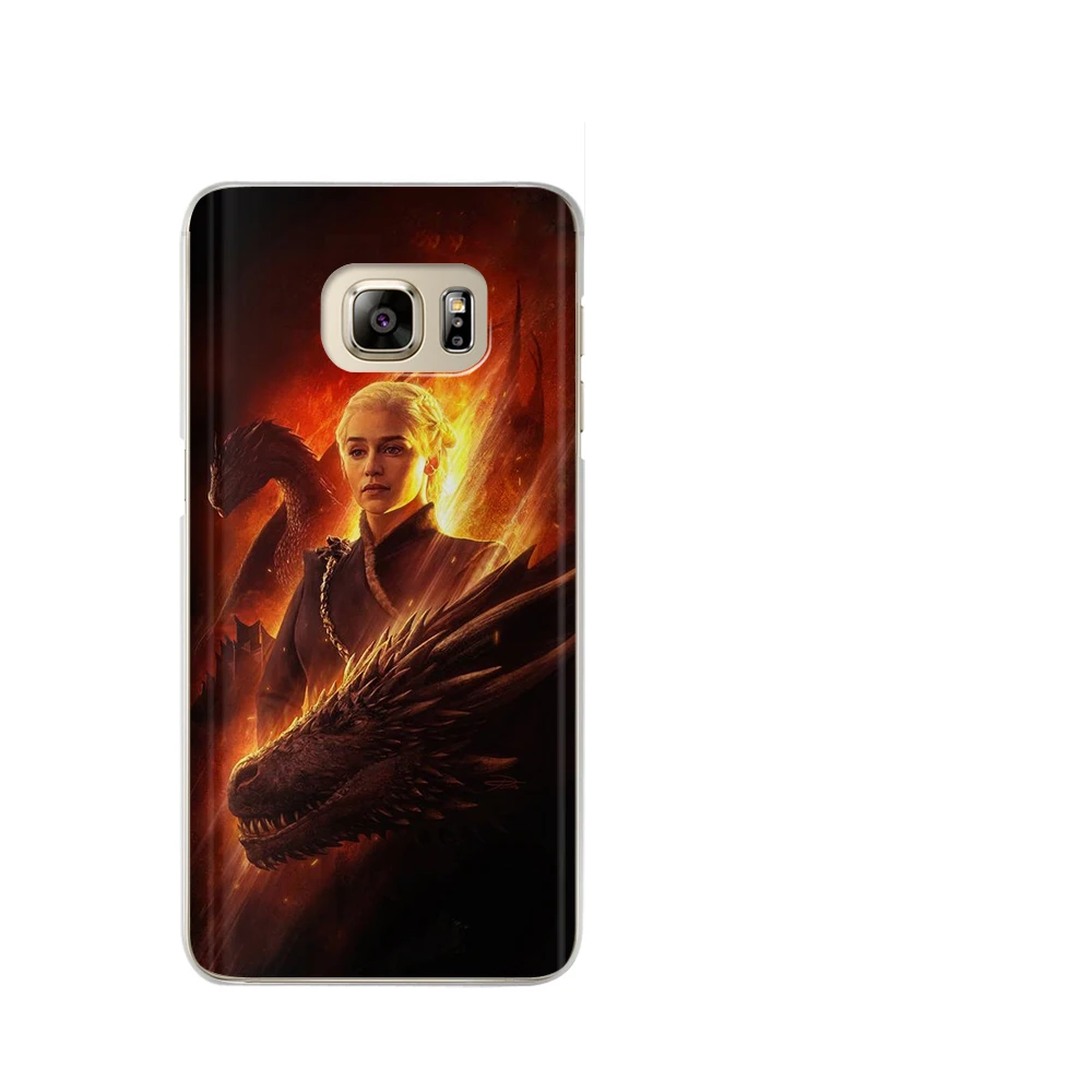 Чехол для Samsung Galaxy s8 S9 Plus S6 S7 Edge S10 Note 8 9 Fundas Daenerys Dragon Jon Snow Tyrion Для Игры престолов