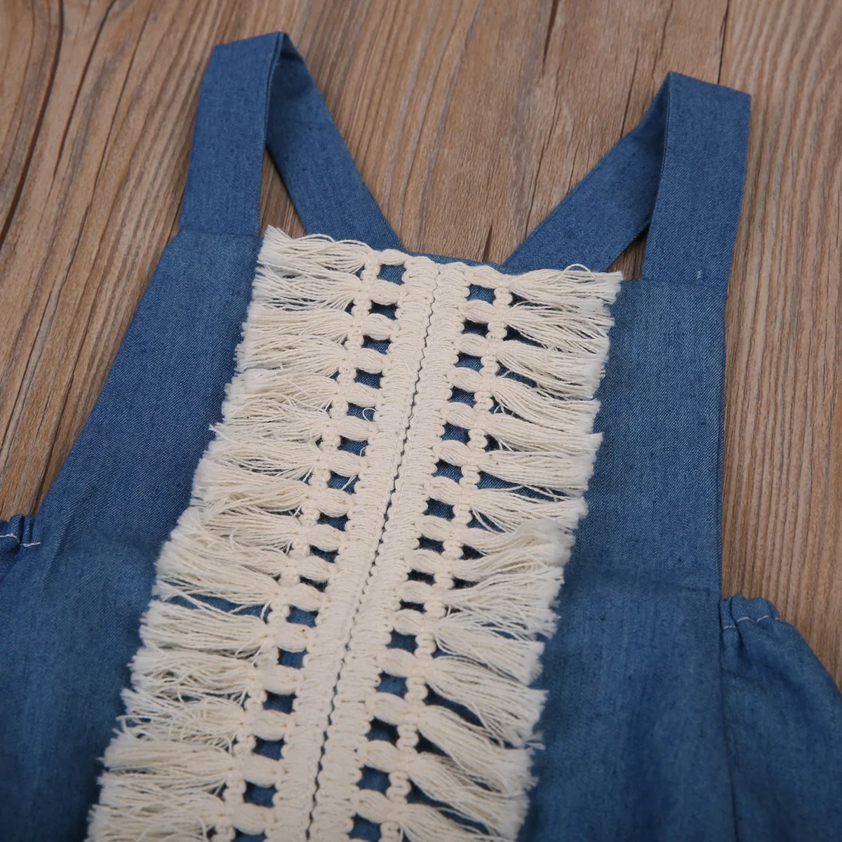 Комбинезон джинсовый для девочек 3-24 месяцев хлопок 2017 Одежда младенцев pudcoco |