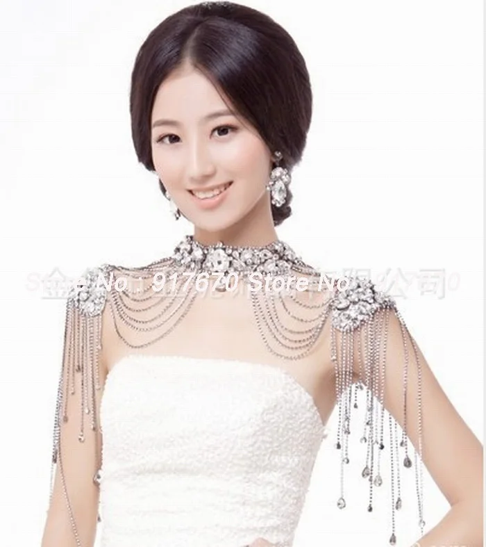 Роскошные свадебные стразы аппликация отделка Модная с кристаллами и бисером