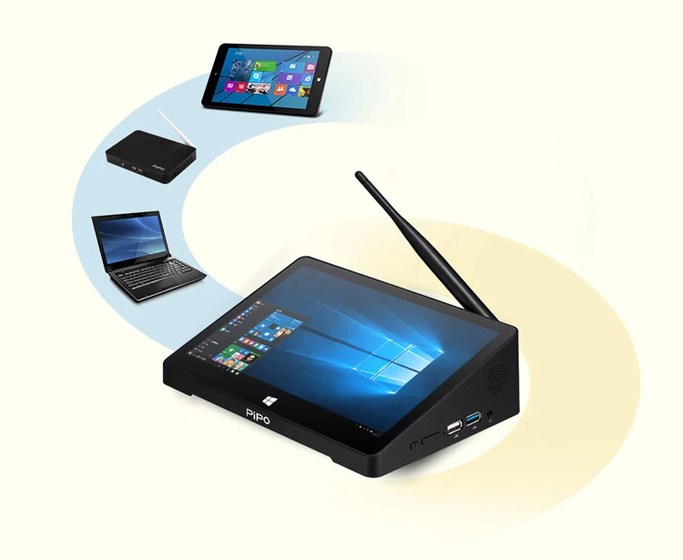PiPO X10 планшетный ПК с ips экраном Intel Cherry trail Z8350 четырехъядерный мини-ПК 4 Гб ОЗУ 64 Гб EEMC windows 10 до 1,92 ГГц