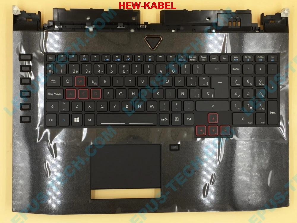 Фирменная Новинка SP из Испании в интернет-магазине LA Подсветка клавиатуры для ноутбука ACER Хищник 17 G9-791 G9-792 G9-793 с palmrest сенсорная панель с подсветкой клавиатуры