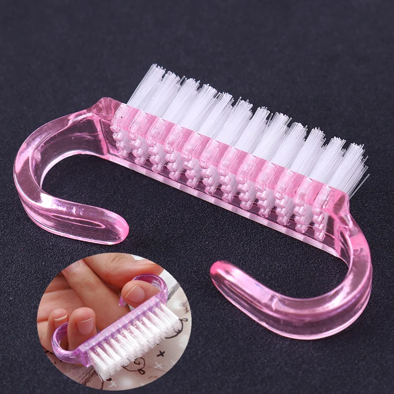 1 шт. чистящее блестящее напыление кисти инструмент розовый мягкий Маникюр