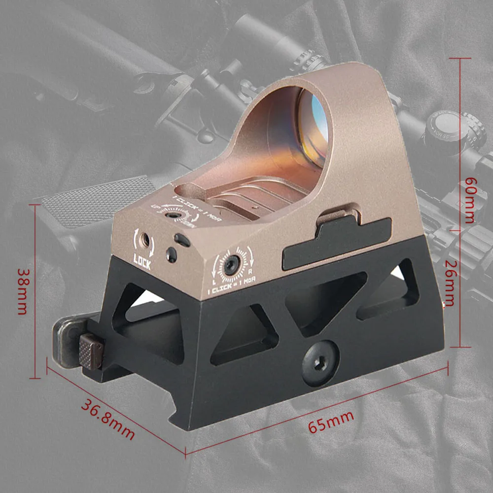 ROMEO3 1x25 мини рефлекторный прицел 3 MOA точка сетка красный точка прицел Пикатинни QD Крепление для винтовок карабины
