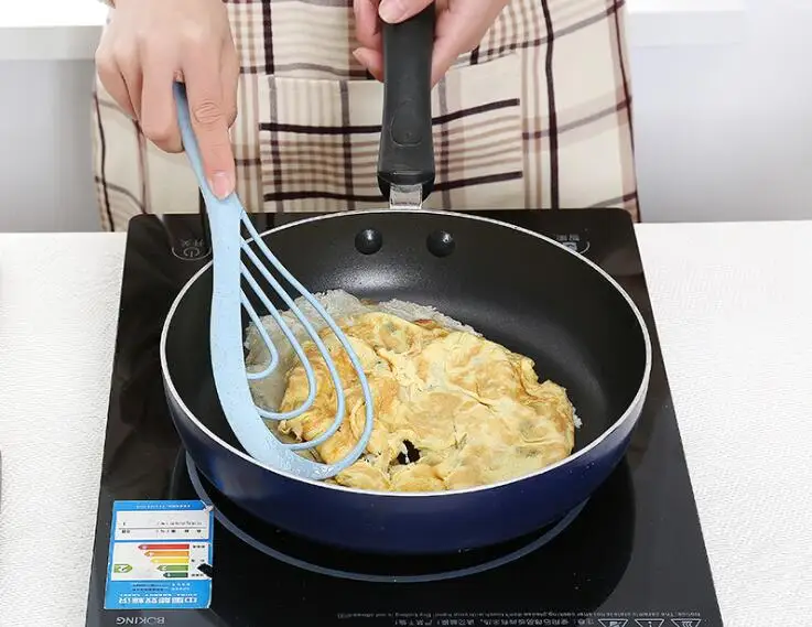 1 шт. 3 в яйцо для еды удерживающее перемешивание зажимное Ломтерезка торта Тонг