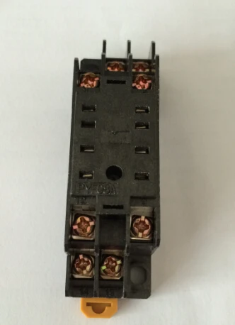 Монтажное реле на DIN рейку гнездо подходит для таймеров PYF08A|relay socket|din rail mounted relaysdin