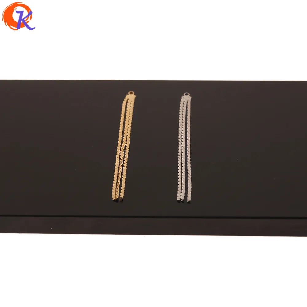 Cordial Design 30Pcs 3*61MM Jewelry Accessories/Hand Made/Chain Tassels/Genuine Gold Plating/DIY Earring Making/Jewelry Findings | Украшения