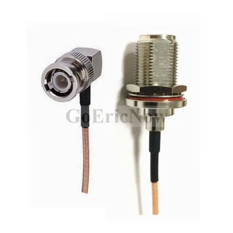 5 шт. RF коаксиальный Угол BNC Штекерный переключатель N Тип гнездовой разъем с