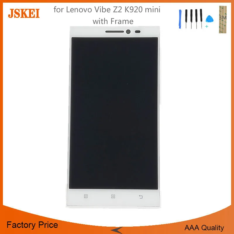 Запасные части 5 ''для Lenovo Vibe Z2 K920 Мини ЖК-дисплей с кодирующий