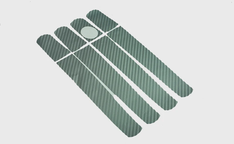 4 цвета шт. наклейки на дверные ручки автомобиля из углеродного волокна защитный