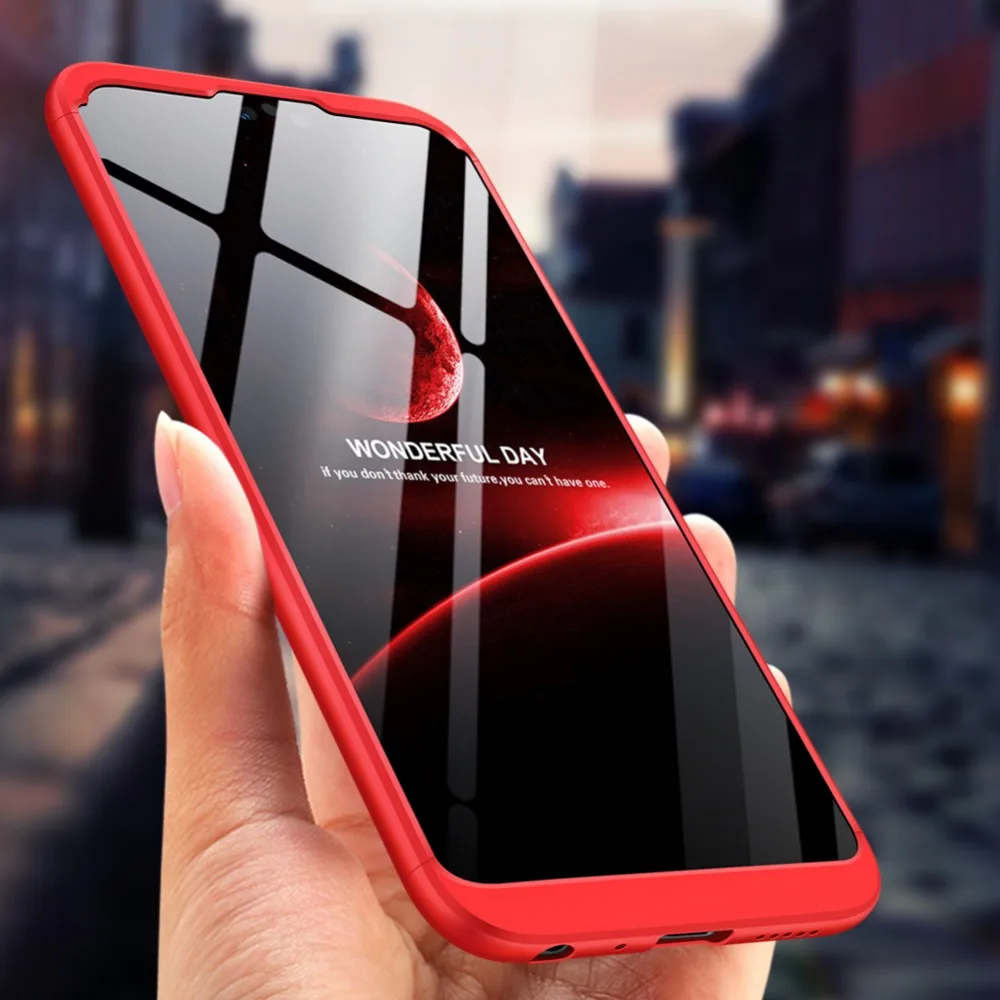 Чехол для Huawei Honor 9N 2018 жесткий ударопрочный матовый чехол из поликарбоната с
