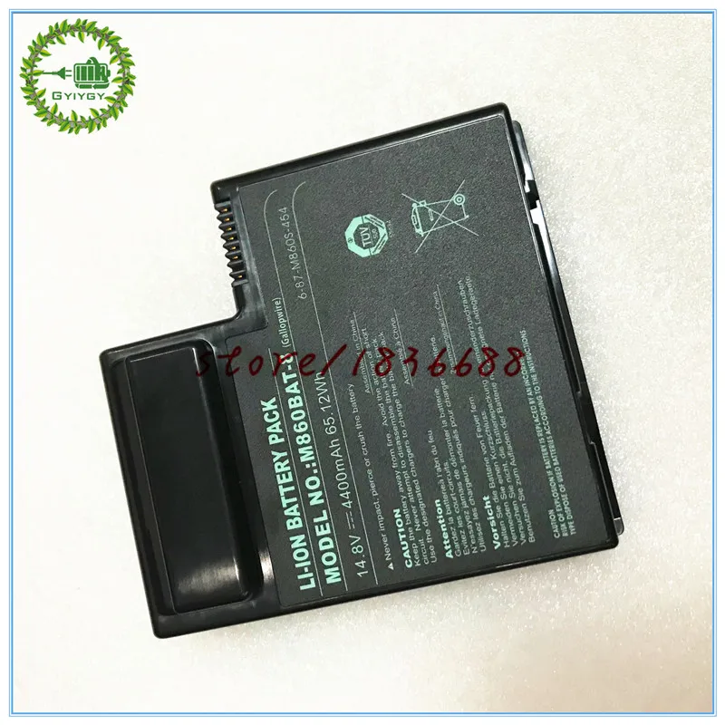 GYIYGY 14 8 V 4400mAh WH M860BAT Аккумулятор для Clevo M860TU 6 87 M860S 454 4P4 (SIMPLO) BT4201 B 4P4|Аккумуляторы