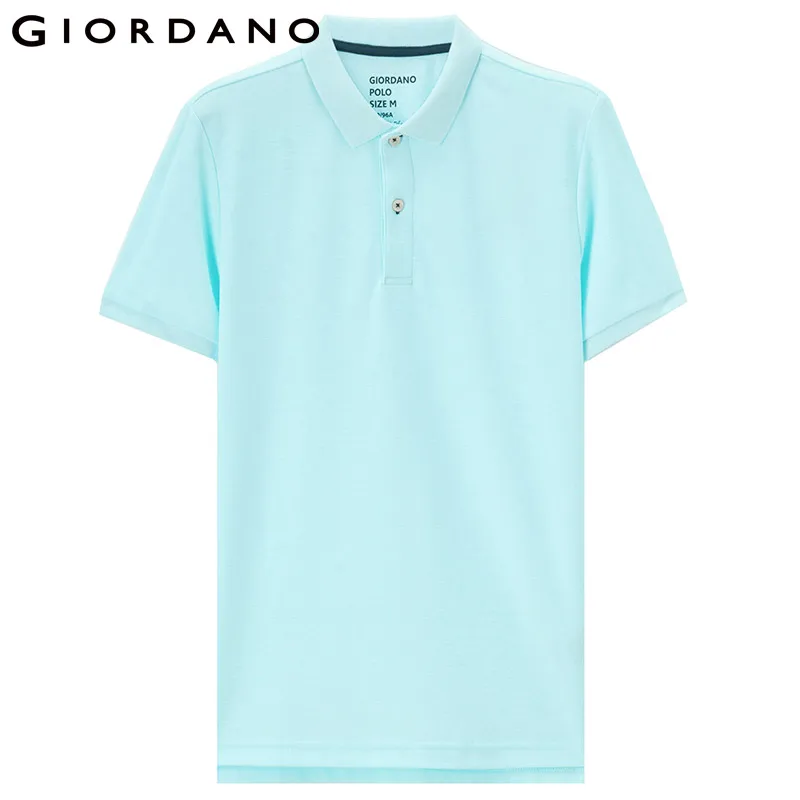 31Green Giordano поло мужское футболка slim fit Polo фирмы Giordano с короткими рукавами выполнена из хлопка и полиэстера, рубашка а так же имеет нескольких цветовых вариантов - Цвет: 31Green