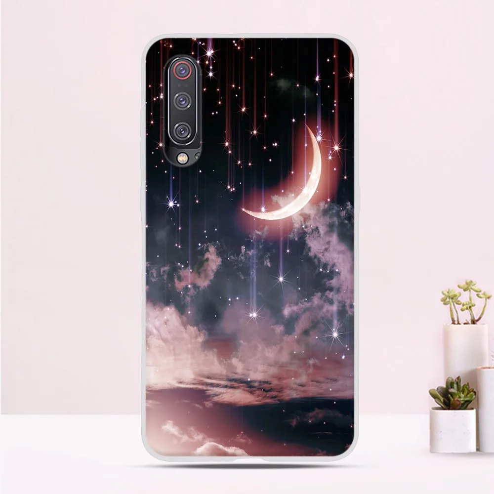 Чехол для Xiaomi Mi 9 мягкий силиконовый чехол с 3D рисунком чехлы Xiomi Mi9 SE