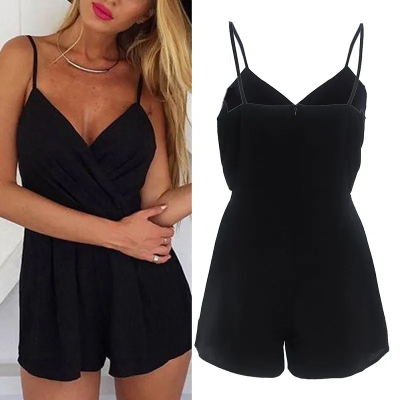 Elegant Women V-Neck Rompers Jumpsuit Sexy Club Bodycon Playsuit Romper | Женская одежда