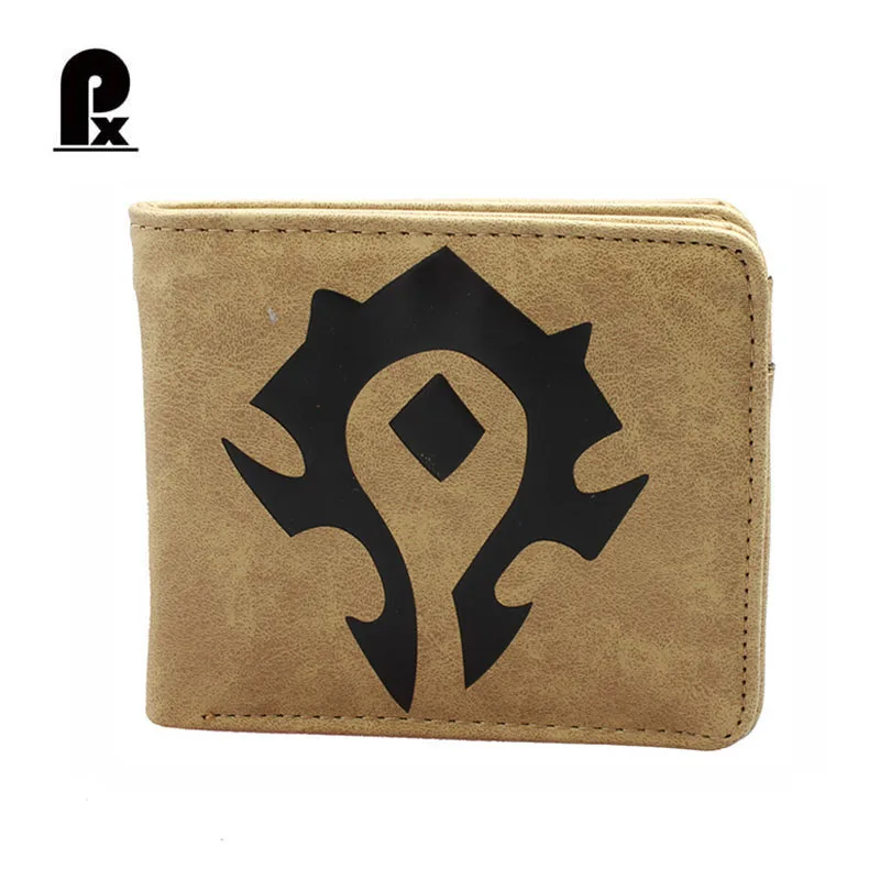 Бумажники GameThe World of Warcraft тонкий маленький кошелек из искусственной кожи для