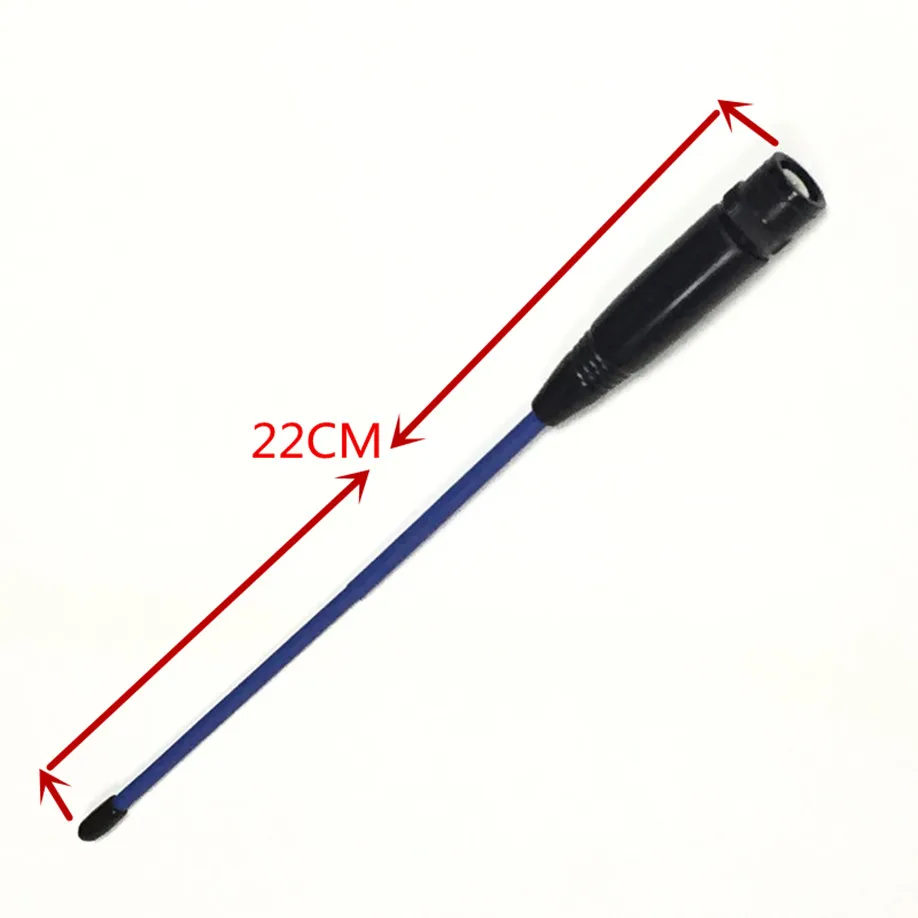 Синяя двухсегментная мягкая антенна 144/430 для ICOM ICV8 ICV80 ICV85 Kenwood TK208 TK308 walkie talkie |