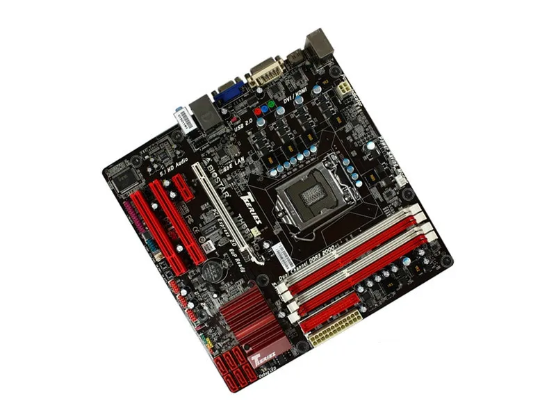Оригинальные платы для Biostar TH55B HD 6.x LGA 1156 DDR3 I3 I5 I7 процессор 16 ГБ USB2.0 H55 Desktop
