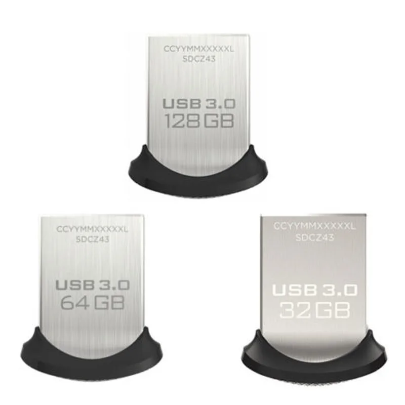 SanDisk USB флеш накопитель 3 0 128 Гб 64 ГБ 32 16 ключ ГБ|USB флэш-накопители| |