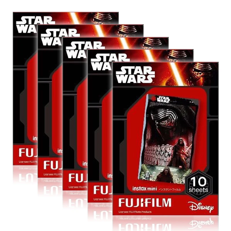 Fujifilm Instax Mini Star Wars Limited Edition Instant 50 пленка для Fuji 7s 8 25 50s 70 90 и Share SP 1 2|instax mini|fujifilm instax
