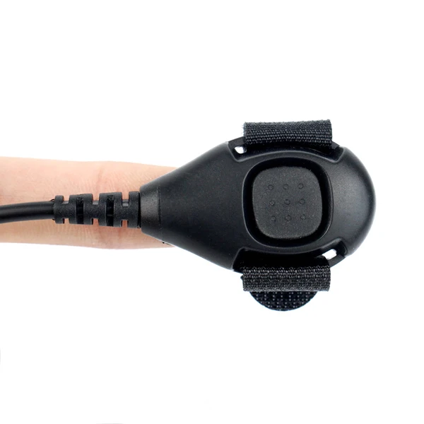 Retevis 2 булавки динамик Mic Finger радиотелефон с гарнитурой PTT для Kenwood радио BAOFENG UV-5R BF-888s Retevis H777 TYT Ham Радио иди и болтай Walkie Talkie гарнитура