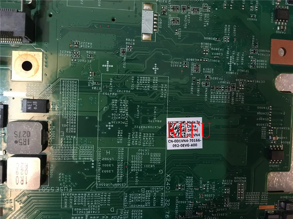 Высококачественная материнская плата KEFU для ноутбука DELL E5410 фотосессия 0D1VN4 D1VN4 48