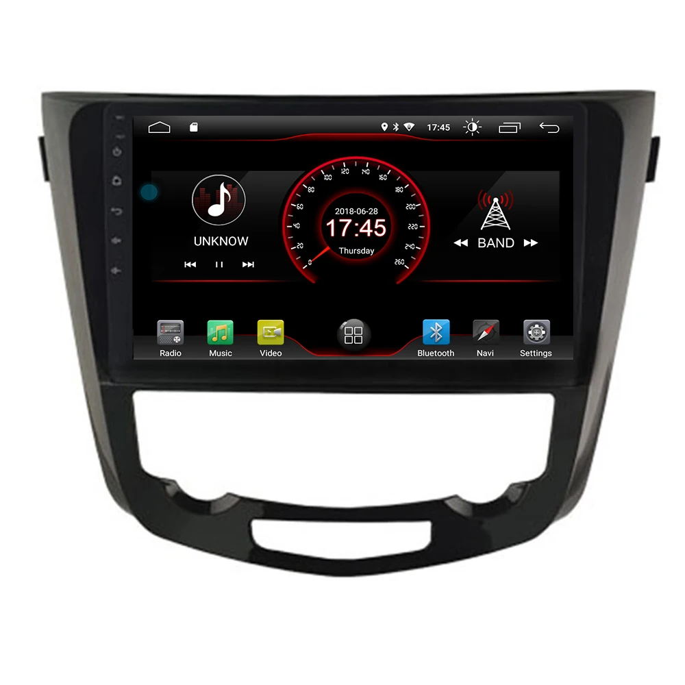 10," Android 9,1 Автомобильный gps радио плеер для Nissan X-Trail Qashqail- со стерео Мультимедиа DSP аудио системой