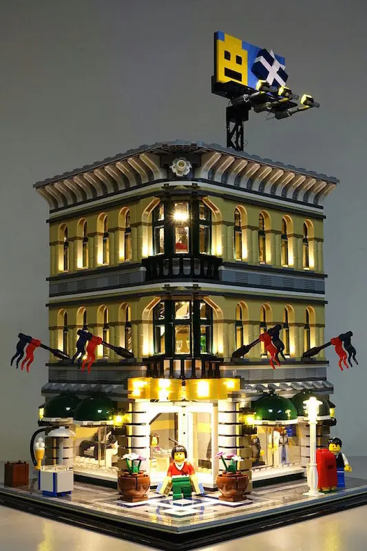 Набор со светодиодной подсветкой для 10211 Grand Emporium совместимый с 15005 создатель