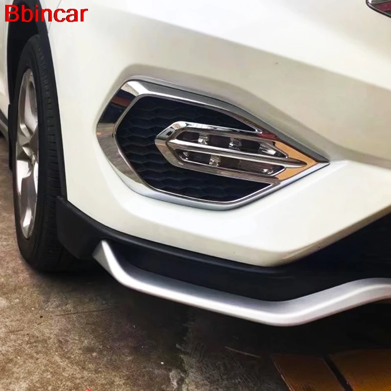 

Bbincar Car Accessories Chrome Front Fog Light Cover Head Bottom Light Lamp Hood Gloosy Decal For Acura CDX 2016 2017 2018