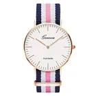 Топ люксовый бренд, нейлоновый модный браслет, кварцевые часы для женщин и мужчин, женские наручные часы, Relojes Mujer relogio 8A36