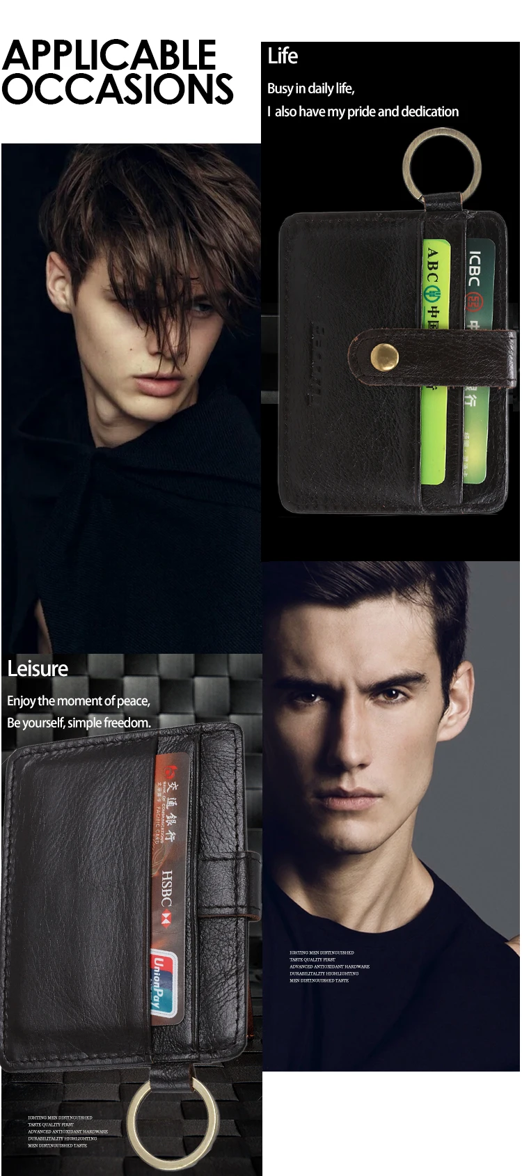 RFID, защита от кражи, цена доллара, мужские кошельки, Воловья кожа, натуральная кожа, кошелек, кошельки, тонкий кошелек, держатель для карт, для мужчин, модный, тонкий