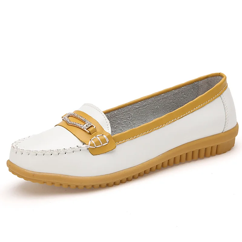 Hosteven/Женская обувь на плоской подошве женская лоферы слипоны мокасины из