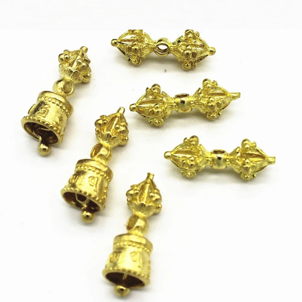 Подвески-пестики для ювелирных изделий тибетские буддийские чистые медные