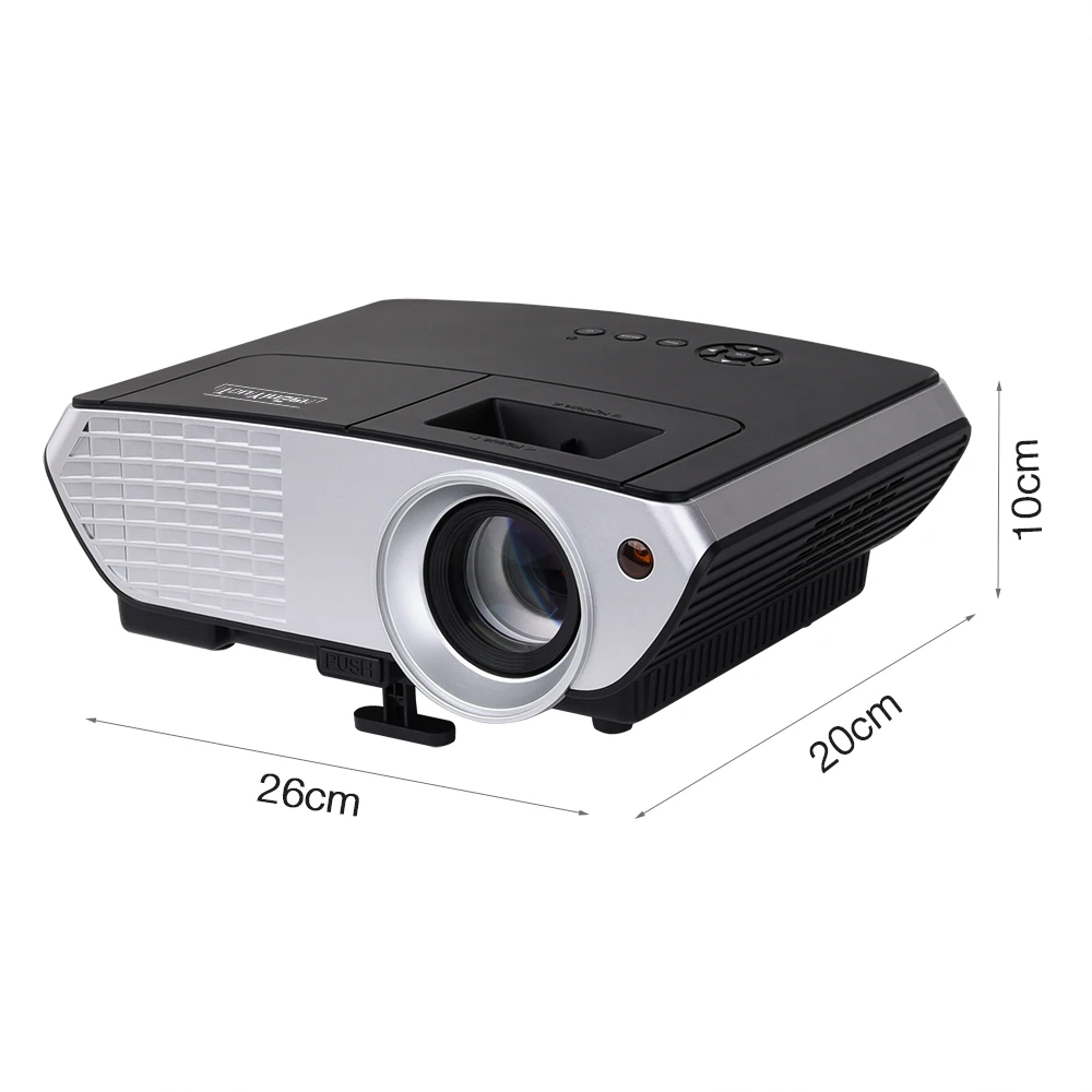 Touyinger Everycom X8 видео проектор домашний кинотеатр lcd Proyector 2500 люмен Full HD с HDMI VGA USB ЖК