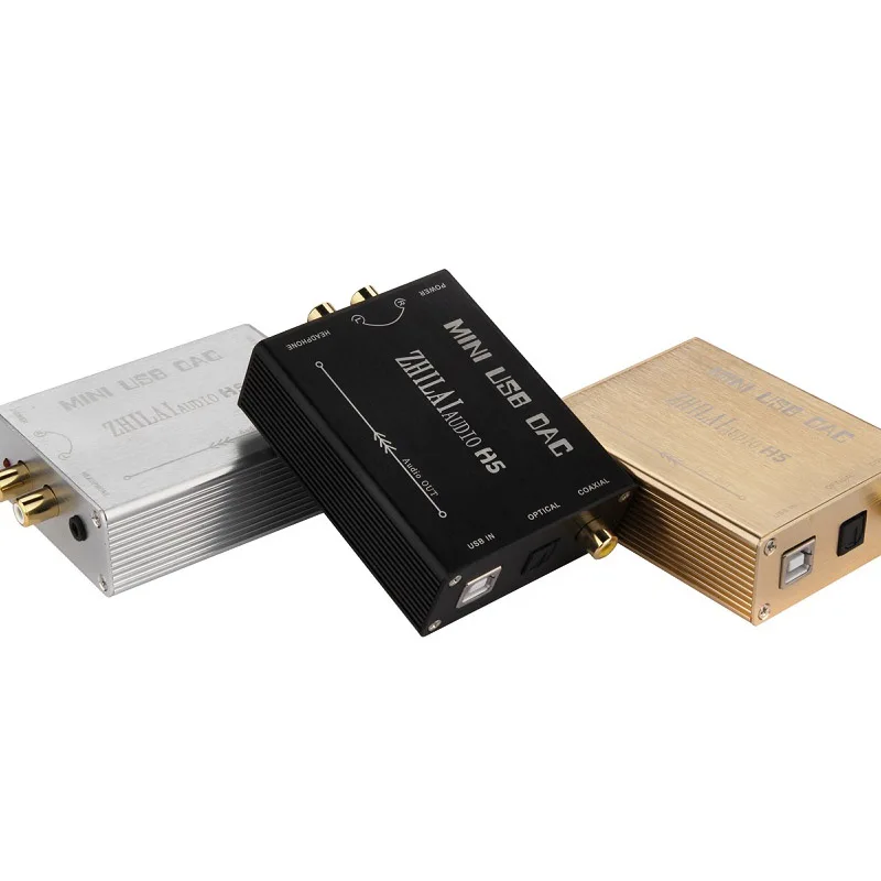 ЦАП ZHILAI H5 HIFI Компьютер USB Внешний Декодер PCM2704 Звуковая Карта Конвертер Цифровой