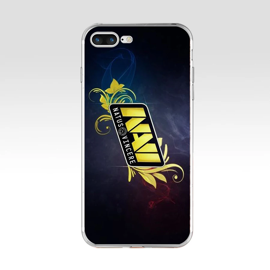 Гибкий тонкий мягкий силиконовый чехол 234FG natus vincere navi из ТПУ для Apple iPhone5 5s se 6 6s 7 8