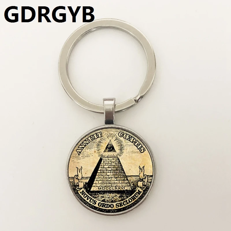 GDRGYB 2019 винтажный символ масонов иллюминаты античный принт иллюстрация постер