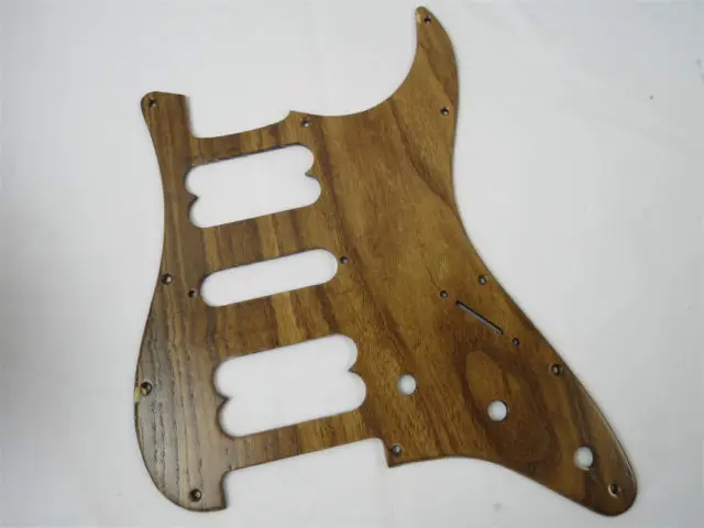 

1PCS solid wood of Chinese scholartree STRAT GUITAR HSH Pickguard #2044