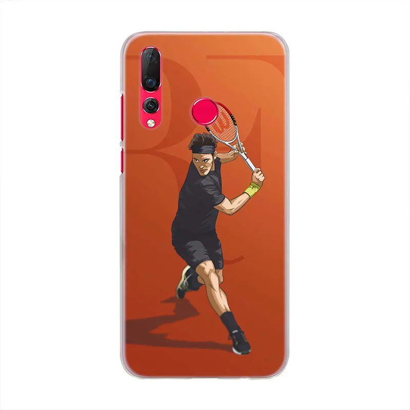 Теннис Роджер Федерер RF телефонные чехлы Чехол для huawei Nova 2i 3 3i 3e 4 mate 10 20 Lite 20 Pro P20 Lite Жесткий Чехол для ПК