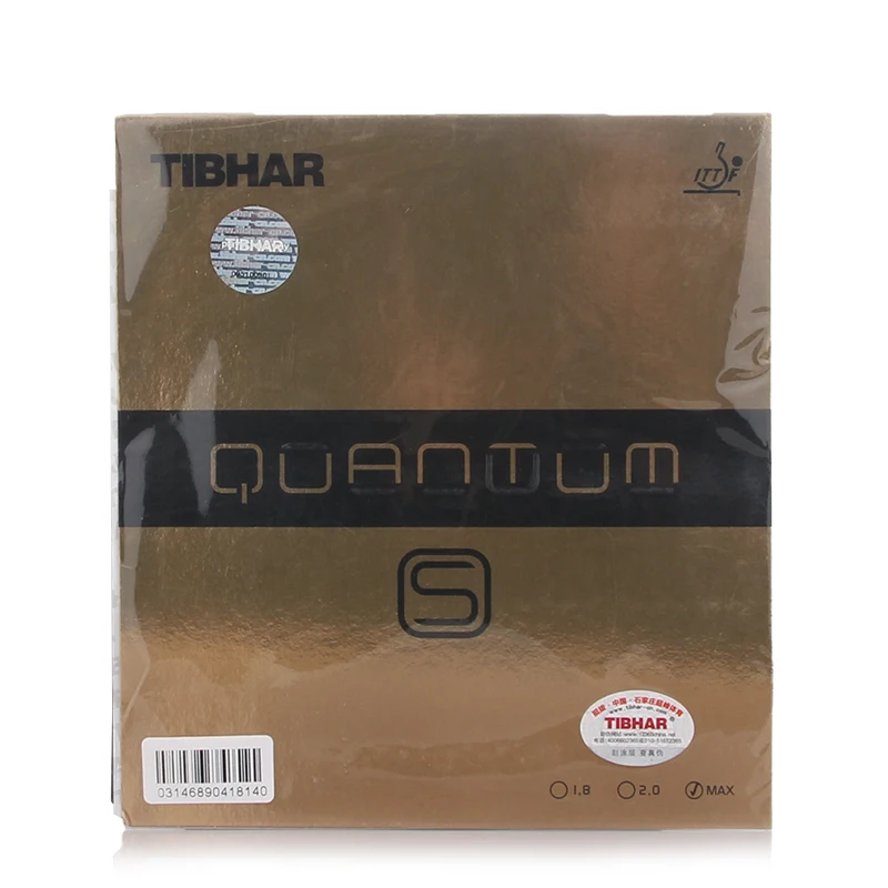 Высокое качество Tibhar Quantum S/X Настольный теннис Резина с бугорками Pips-in пинг-понг Губка Tenis De Mesa