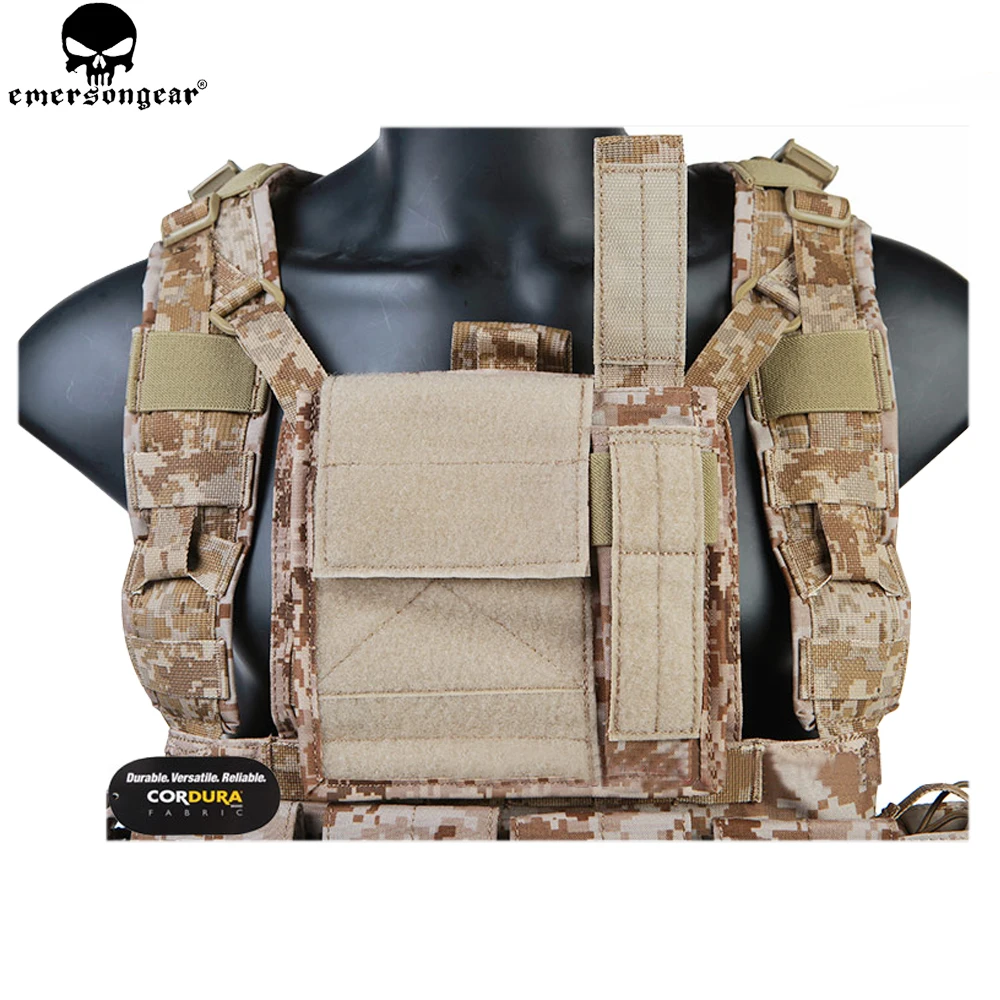 EMERSONGEAR RRV тактический жилет W/Pouchs набор охотничий жилет с мешком для сброса боевой защитный жилет нагрудная установка AOR1 EM7443
