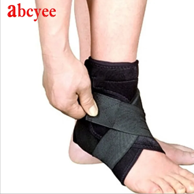 Регулируемый бандаж для поддержки лодыжки баскетбола спорта ухода за ногами