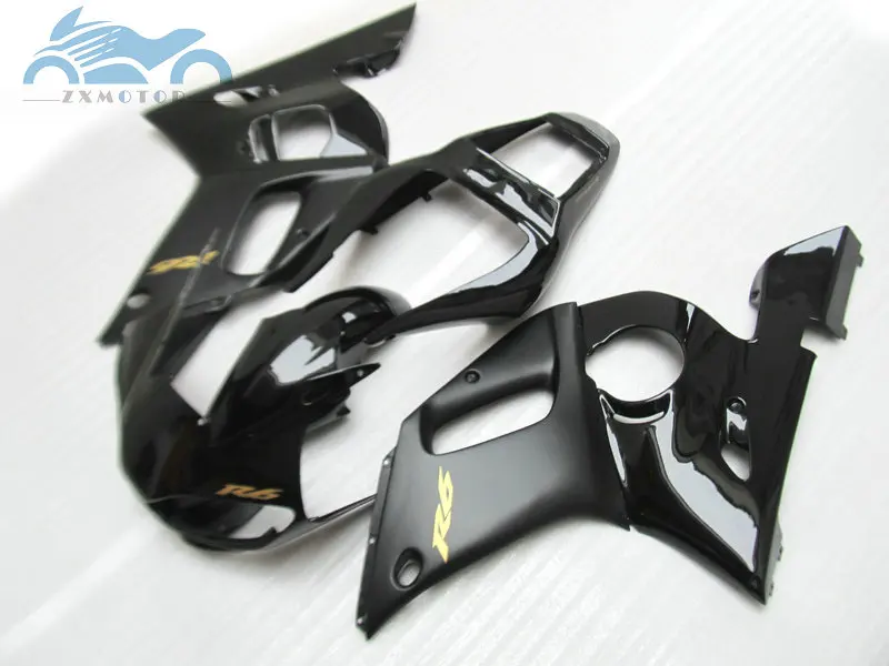 Обновите ваш обтекатели комплект для YAMAHA R6 YZFR6 1998 2000 2001 2002 YZF R6 98-02 матовый черный пластик обтекатель наборы кузова EB43