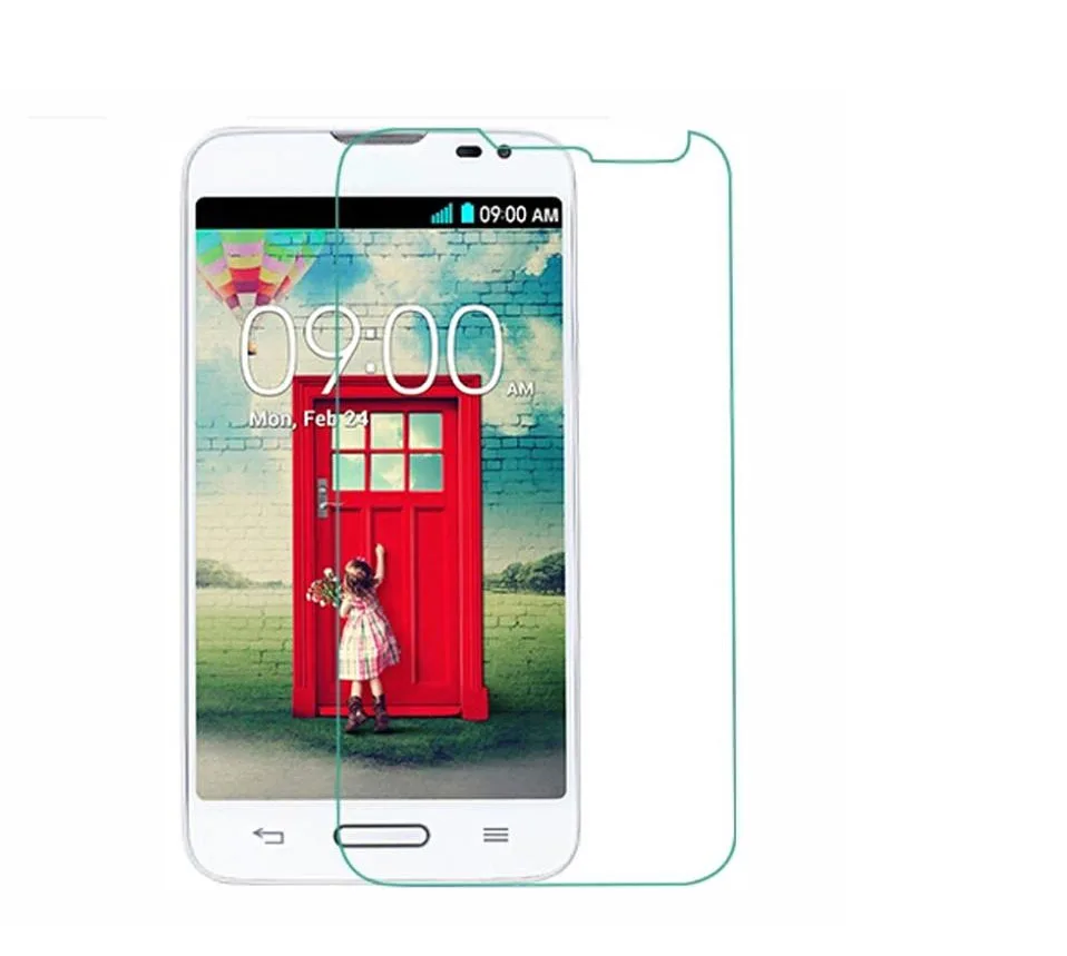 5 шт. высокое качество прозрачная глянцевая передняя для LG L70 D320 D325 4