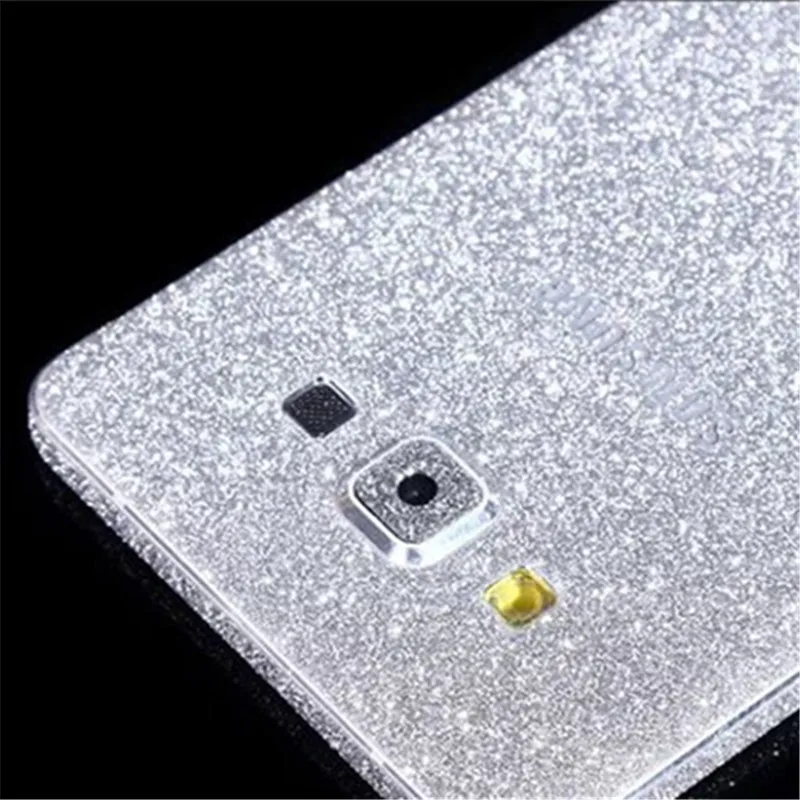 Блестящие Фольга фильм Стикеры для Samsung Galaxy Grand 2 Duos G7102 G7106 G7108 g7109 матовый алмаз