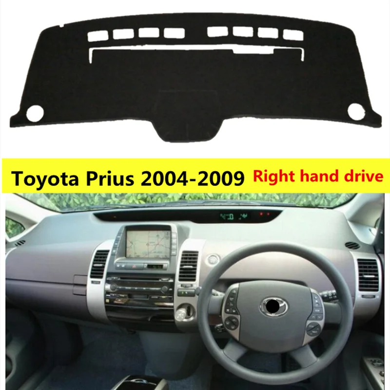 Чехол AIJS для приборной панели автомобиля Toyota Prius 2004 2009 защита от пыли правого руля