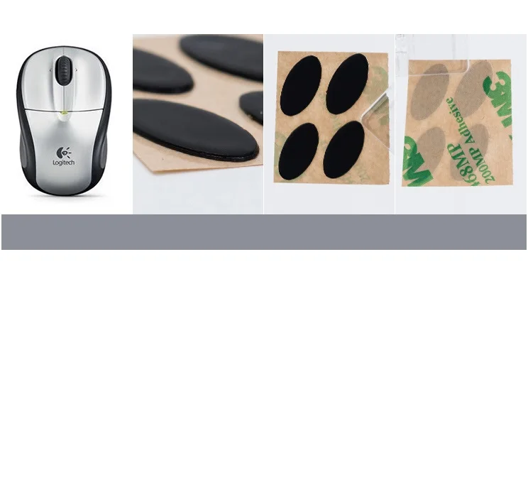 Ножки для мыши и коньки толщиной 0,6 мм для logitech m705 m905 anywhere mx performance m325 m215 m310